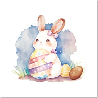 Easter Egg Bunny Posters and Art